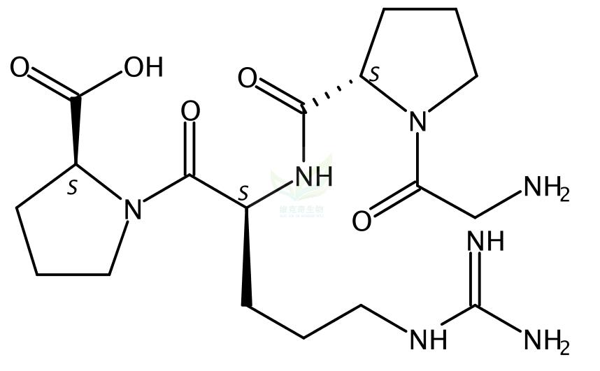 H-甘氨酸-脯氨酸-精氨酸-脯氨酸-OH乙酸盐,Gly-Pro-Arg-Pro