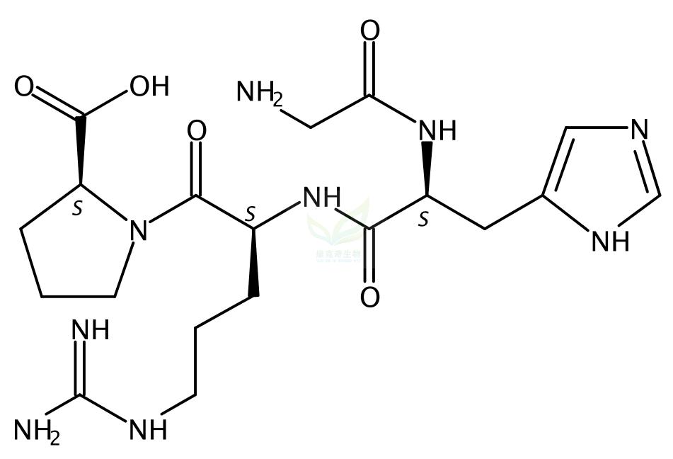 甘氨酰-组氨酰-精氨酰-脯氨酸,Glycyl-L-histidyl-L-arginyl-L-proline