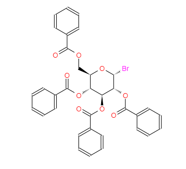 2-D-溴化吡喃葡糖-四苄酯,2,3,4,6-TETRA-O-BENZOYL-ALPHA-D-GLUCOPYR