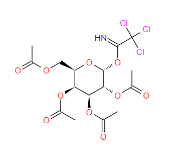 2,3,4,6-四-O-乙?；?α-D-吡喃半乳糖酰基2,2,2-三氯亞氨乙酸酯,2,3,4,6-Tetra-O-acetyl-α-glucopyranosyl 2,2,2-Trichloroacetimidate