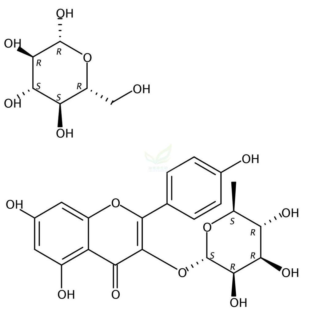 百蕊草素I,Kaempferol 3-glucorhamnoside