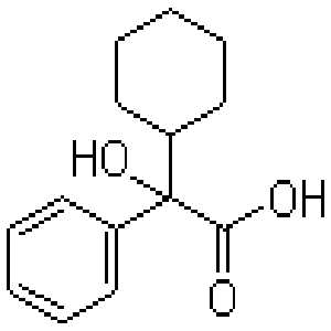 2-环己基-2-羟基苯乙酸,2-Cyclohexylmandelic acid