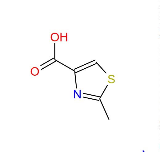 2-甲基-1,3-噻唑-4-羧酸,2-Methyl-1,3-thiazole-4-carboxylic acid