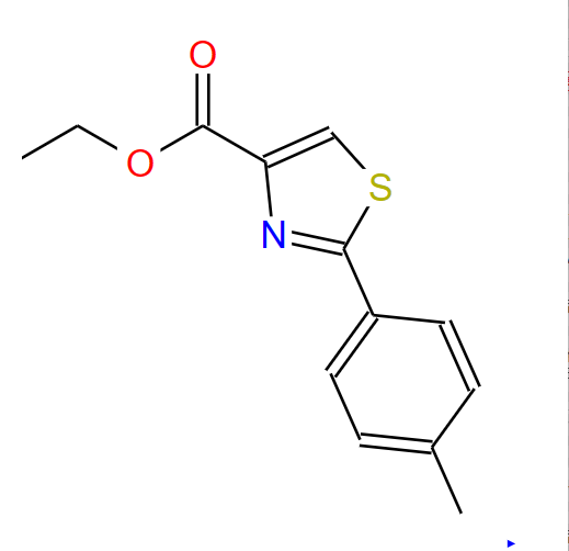 乙基 2-(4-甲基苯基)噻唑-4-羧酸酯,2-P-TOLYL-THIAZOLE-4-CARBOXYLIC ACID ETHYL ESTER