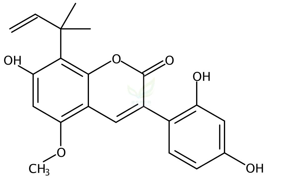 甘草芳香豆素,Licoarylcoumarin