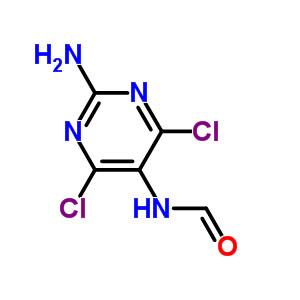 2-氨基-4,6-二氯-5-甲酰胺基嘧啶,N-(2-amino-4,6-dichloro-5-pyrimdinyl) formamide