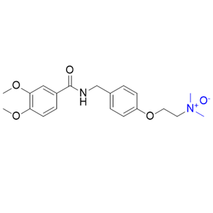 伊托必利杂质02,2-(4-((3,4-dimethoxybenzamido)methyl)phenoxy)-N,N-dimethylethan-1-amine oxide