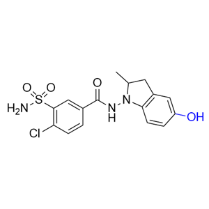 吲达帕胺杂质04,4-chloro-N-(5-hydroxy-2-methylindolin-1-yl)-3-sulfamoylbenzamide