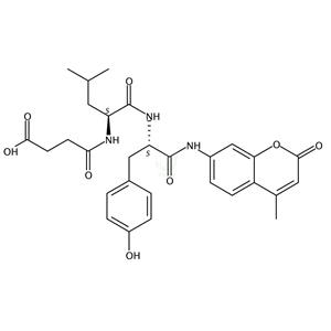 N-琥珀酰基-亮氨酰-酪氨酸-7-胺基-4-甲基香豆素