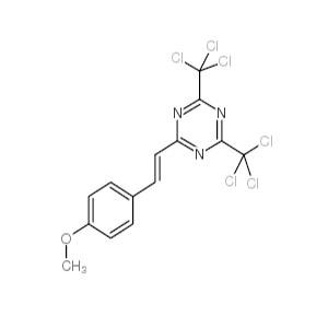 2,4-双(三氯甲基)-6-对甲氧基苯乙烯基-S-三嗪,2-(4-Methoxystyryl)-4,6-bis(trichloromethyl)-1,3,5-triazine