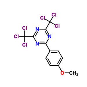  2-(4-甲氧基苯基)-4,6-双(三氯甲基)-S-三嗪 有机合成 3584-23-4