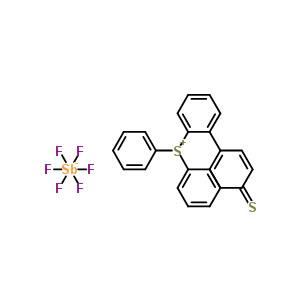 二苯基-(4-苯基硫)苯基锍六氟锑酸盐 有机合成 71449-78-0