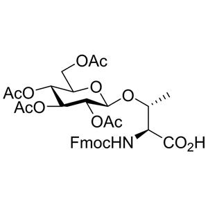 Fmoc-L-Thr(Ac4-D-Glcβ)-OH，130548-92-4，葡萄糖苏氨酸