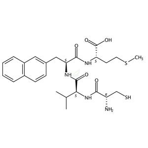 L-Cysteinyl-L-valyl-3-(2-naphthalenyl)-L-alanyl-L-methionine