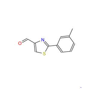 2-间甲苯-噻唑-4-甲醛,2-M-TOLYL-THIAZOLE-4-CARBALDEHYDE