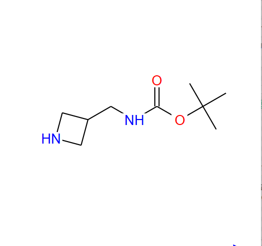 3-Boc-氨甲基氮杂环丁烷,3-(N-Boc-aminomethyl)azetidine