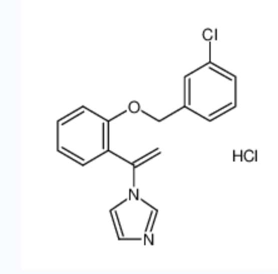 鹽酸氯康唑,1-[1-[2-[(3-chlorophenyl)methoxy]phenyl]ethenyl]imidazole,hydrochloride