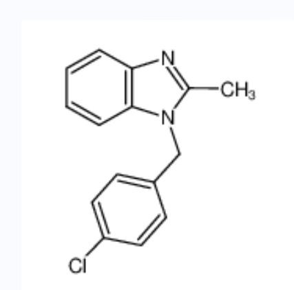 氯苄达唑,1-[(4-chlorophenyl)methyl]-2-methylbenzimidazole