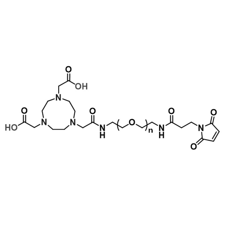 NOTA-聚乙二醇-马来酰亚胺,NOTA-PEG5000-Mal