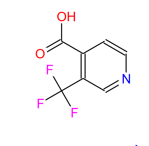 3-(三氟甲基)异烟酸,3-(TRIFLUOROMETHYL)ISONICOTINIC ACID