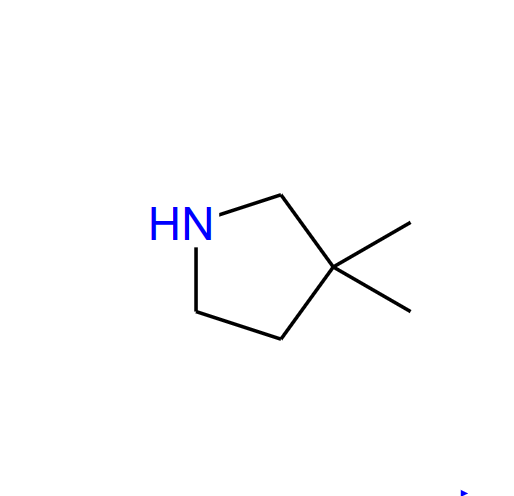 3,3-二甲基吡咯盐酸盐,3,3-DIMETHYLPYRROLIDINE