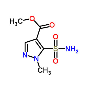 1-甲基-4-乙氧基羰基吡唑-5-磺酰胺,5-(Aminosulfonyl)-1-methyl-1H-pyrazole- 4-carboxylic acid methyl ester