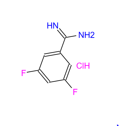 3,5-二氟-苯甲脒盐酸盐,3,5-DIFLUORO-BENZAMIDINE HYDROCHLORIDE