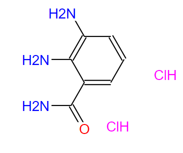 2,3-二氨基苯甲酰胺二盐酸盐,2,3-diaminobenzamide dihydrochloride
