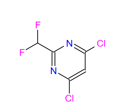 4,6-二氯-2-(二氟甲基)嘧啶,4,6-Dichloro-2-difluoromethyl-pyrimidine