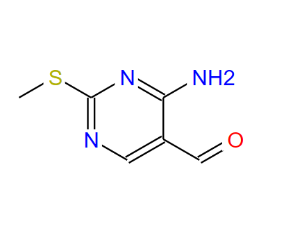 4-氨基-2-甲巯基嘧啶-5-甲醛,4-Amino-2-(methylthio)pyrimidine-5-carbaldehyde