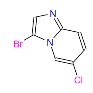 3-溴-6-氯-咪唑并(1,2a)吡啶