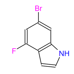 6-溴-4-氟-1H-吲哚