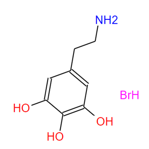 1,2,3-Benzenetriol, 5-(2-aminoethyl)-, hydrobromide,1,2,3-Benzenetriol, 5-(2-aminoethyl)-, hydrobromide