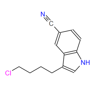 3-(4-氯代丁基)-5-氰基吲哚,3-(4-Chlorbutyl)-1H-indol-5-carbonitrile