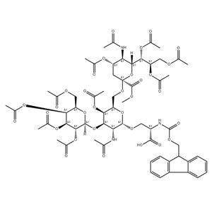 Fmoc-Ser((Ac4Galβ1-3)Me,Ac4Neu5Acα2-6AcGalNAcα)-OH