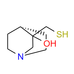 3-(疏基甲基)-1-氮杂双环[2.2.2]辛烷-3-醇,3-(mercaptomethyl)quinuclidin-3-ol