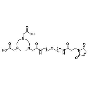 NOTA-聚乙二醇-马来酰亚胺,NOTA-PEG5000-Mal