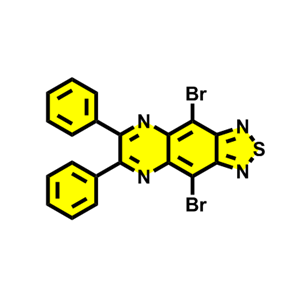 4,9-二溴-6,7-二苯基-苯并[c][1,2,5]噻二唑并[3,4-g]喹喔啉 1262727-09-2