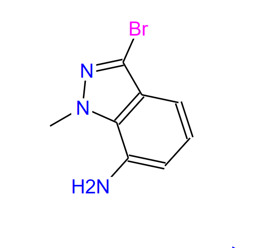 3-溴-1-甲基-1H-吲唑-7-胺,3-BROMO-1-METHYL-1H-INDAZOL-7-AMINE