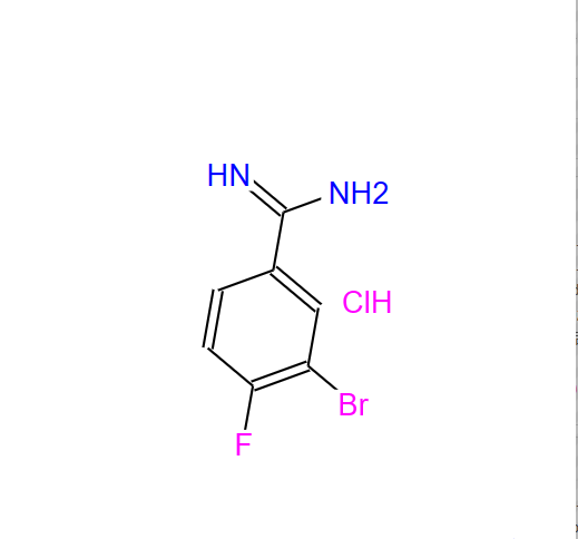 3-溴-4-氟苯甲脒盐酸盐,3-BROMO-4-FLUORO-BENZAMIDINE HYDROCHLORIDE