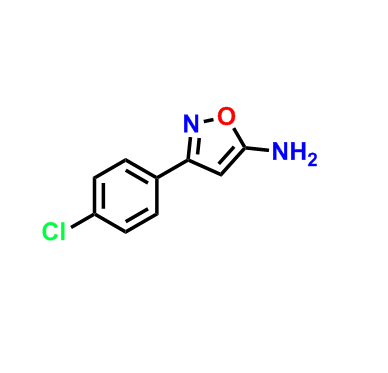 3-(4-氯苯基)异噁唑-5-胺,3-(4-CHLOROPHENYL)ISOXAZOL-5-AMINE