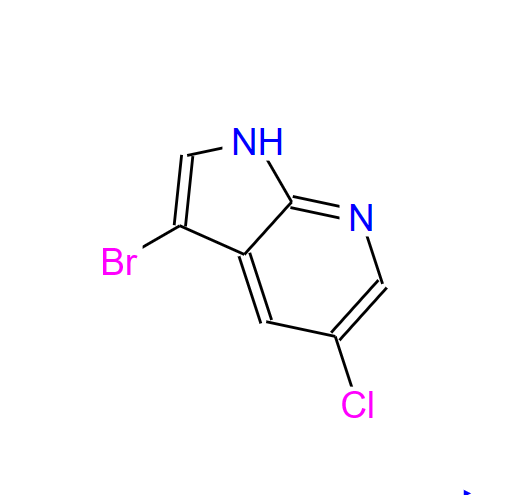 3-溴-5-氯-1H-吡咯并[2,3-B]吡啶,3-bromo-5-chloro-1H-pyrrolo[2,3-b]pyridine