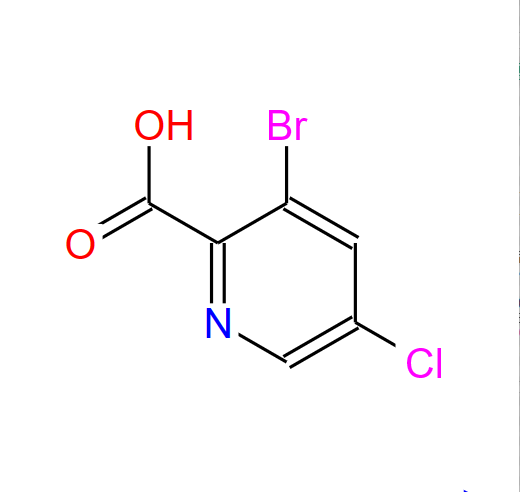 3-溴-5-氯-2-吡啶羧酸,3-Bromo-5-chloropyridine-2-carboxylic acid