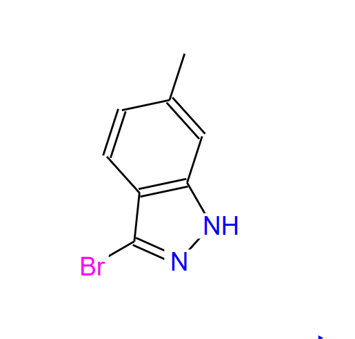 1-氢-3-溴-6-甲基引唑,3-BROMO-6-METHYL (1H)INDAZOLE