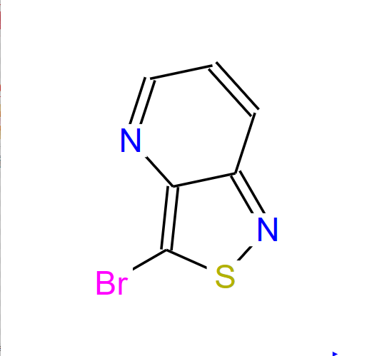 3-溴异噻唑并[4,3-B]吡啶,3-Bromoisothiazolo[4,3-b]pyridine