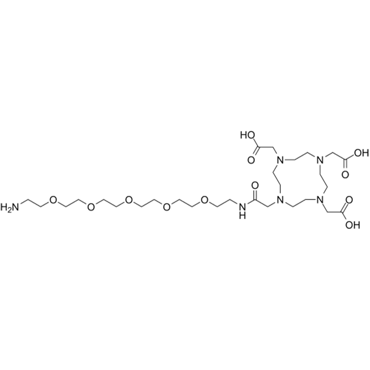 DOTA-五聚乙二醇-氨基,DOTA-PEG5-amine HCl salt