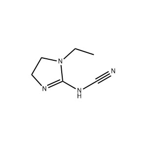 (1-乙基-4,5-二氢-1H-咪唑-2-基)氰胺,1-ethyl-2-cyanoiminoimidazolidine