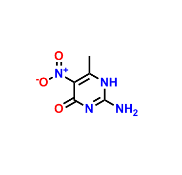 2-氨基-6-甲基-5-硝基-3H-嘧啶-4-酮,4(1H)-Pyrimidinone, 2-amino-6-methyl-5-nitro-