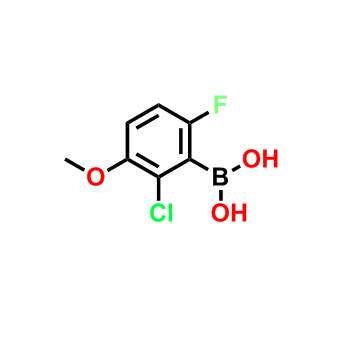 2-氯-3-甲氧基-6-氟苯硼酸,2-Chloro-6-fluoro-3-Methoxyphenylboronic acid