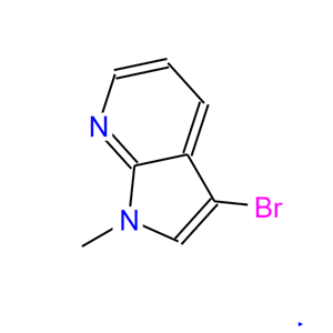 3-溴-1-甲基-1H-吡咯[2,3-B]吡啶,1-METHYL-3-BROMO-7-AZAINDOLE